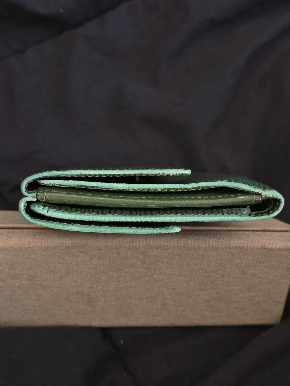 Louis Vuitton Epi Wallet Green